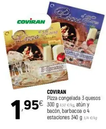 Coviran Coviran Pizza congelada 3 quesos 300g oferta