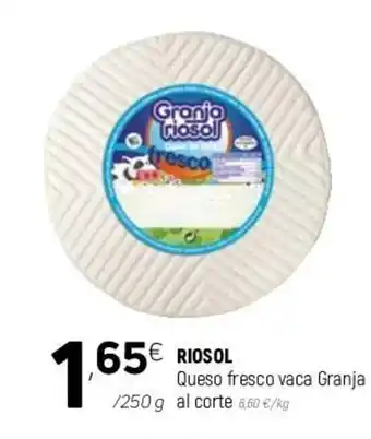 Riosol Queso fresco vaca Granja
