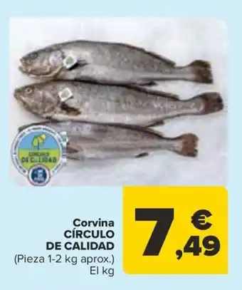 Carrefour Corvina CÍRCULO DE CALIDAD oferta