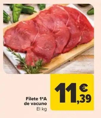Carrefour Filete 1ªA de vacuno oferta