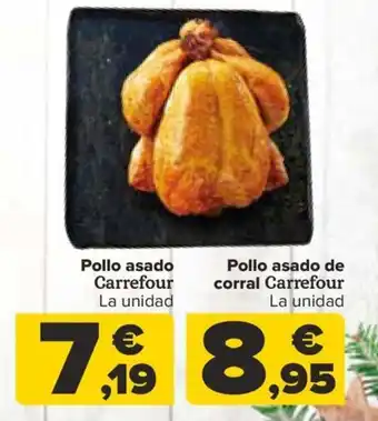 Carrefour Pollo asado Carrefour oferta