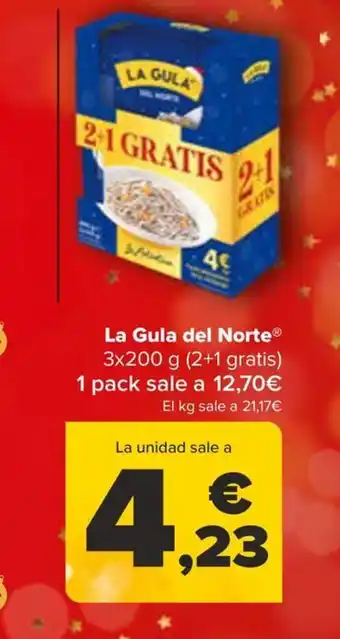 Carrefour La Gula del Norte oferta
