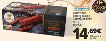 Carrefour Bogavante entero cocido Carrefour Extra oferta