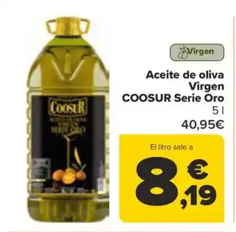 Carrefour Aceite de oliva Virgen COOSUR Serie Oro oferta