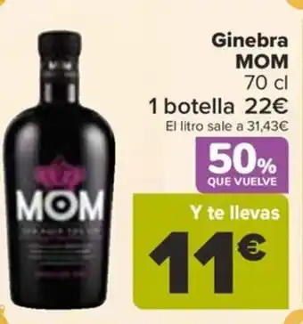 Carrefour Ginebra MOM oferta