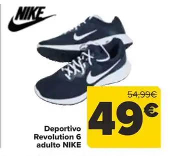 Carrefour Deportivo Revolution 6 adulto NIKE oferta