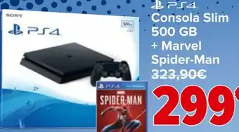 Carrefour Consola Slim 500 GB + Marvel Spider-Man oferta
