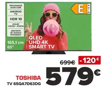 Carrefour TV 65QA7D63DG oferta