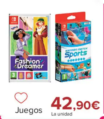 Carrefour Juegos oferta
