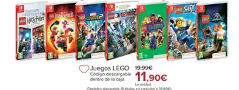 Carrefour Juegos LEGO oferta
