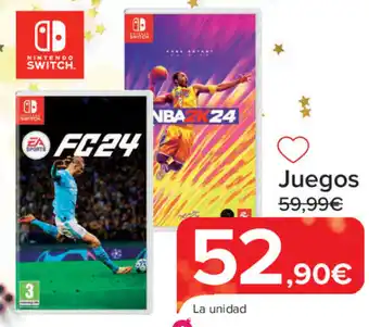 Carrefour Juegos oferta
