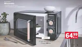 Lidl Microondas oferta