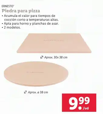 Lidl Piedra para pizza oferta