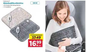 Lidl Almohadilla eléctrica oferta