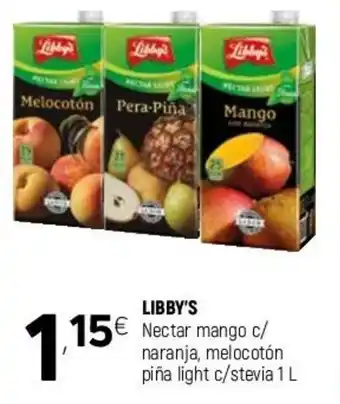 Coviran Libby's Nectar mango c/naranja, melocoton 1l oferta