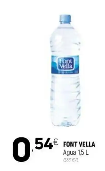 Coviran Font Vella Agua 1,5l oferta