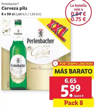 Lidl Cerveza pils oferta