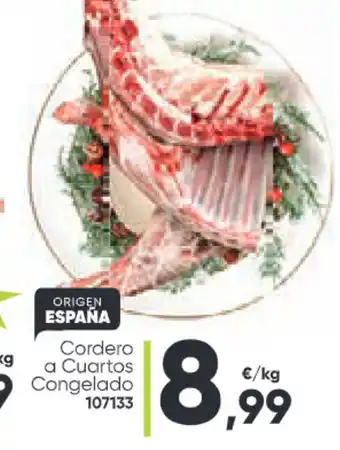 Family Cash Cordero a Cuartos Congelado 107133 oferta