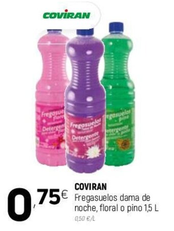 Coviran Coviran Fregasuelos dama de noche, floral o pino 1,5 L oferta
