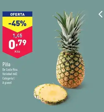 ALDI Piña oferta