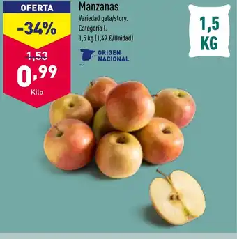 ALDI Manzanas oferta