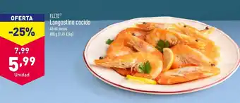 ALDI Langostino cocido oferta