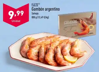 ALDI Gambón argentino Salvaje. oferta