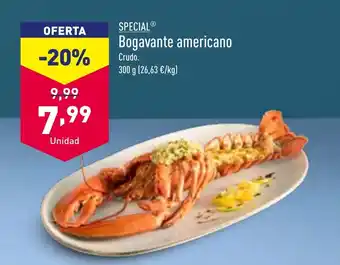 ALDI Bogavante americano oferta