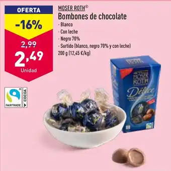 ALDI Bombones de chocolate oferta