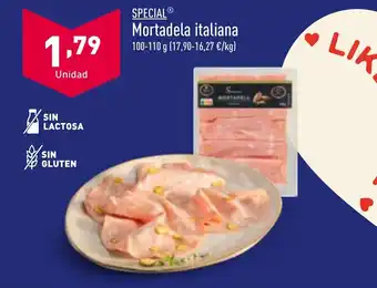 ALDI Mortadela italiana 100-110 g oferta