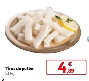 Alcampo Tiras de potón El kg. oferta
