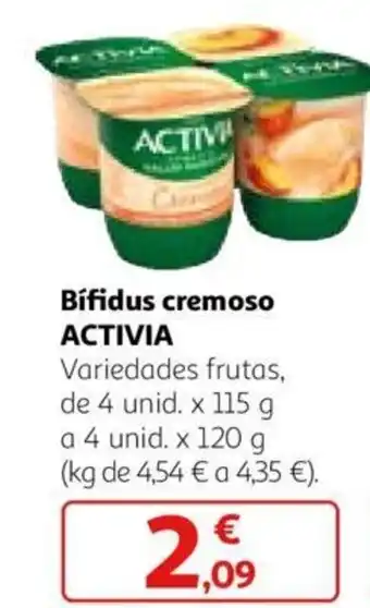 Alcampo Bífidus cremoso ACTIVIA oferta