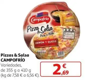 Alcampo Pizzas & Salsa CAMPOFRÍO oferta