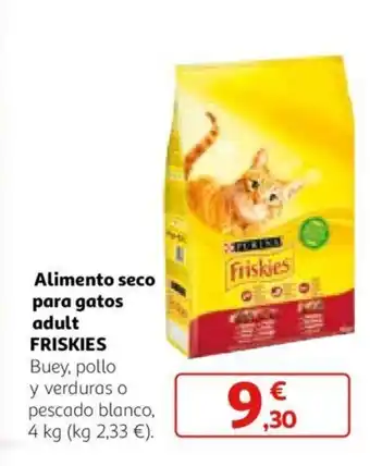 Alcampo Alimento seco para gatos adult FRISKIES oferta