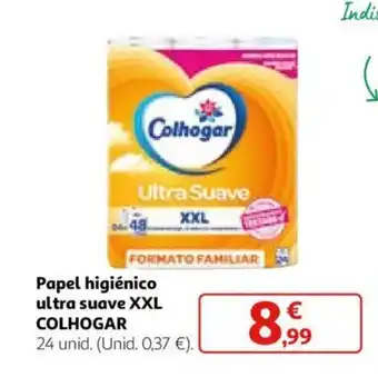 Alcampo Papel higiénico ultra suave XXL COLHOGAR oferta