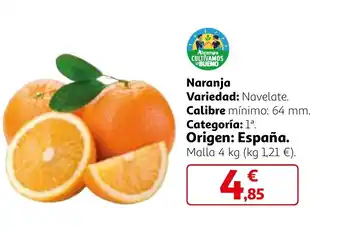 Alcampo Naranja oferta