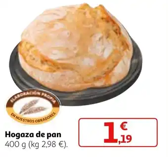 Alcampo Hogaza de pan oferta