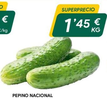 Masymas Pepino Nacional oferta