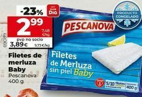 Maxi Dia Filetes de merluza pescanova oferta