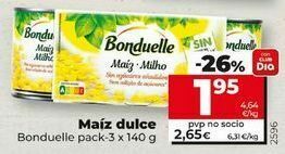 Dia Maíz dulce bonduelle oferta