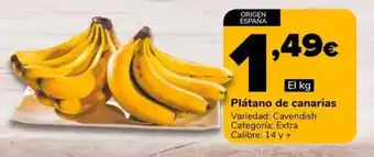 Supeco Plátano de canarias oferta
