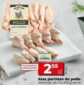 Alas de pollo dia