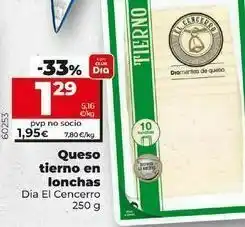 Dia Fresh Queso tierno en lonchas día oferta