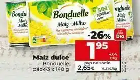 Dia Fresh Maíz dulce bonduelle oferta