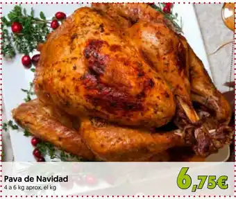 Hiper Usera Pava de Navidad oferta