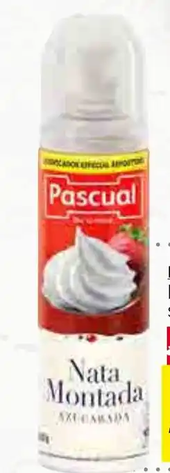 Hiper Usera PASCUAL Nata montada Spray 250 ml oferta