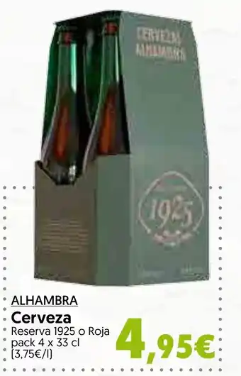 Hiper Usera ALHAMBRA Cerveza oferta