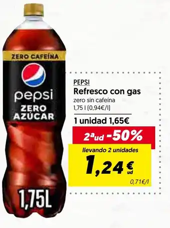 Hiper Usera Refresco con gas oferta