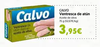 Hiper Usera CALVO Ventresca de atún oferta