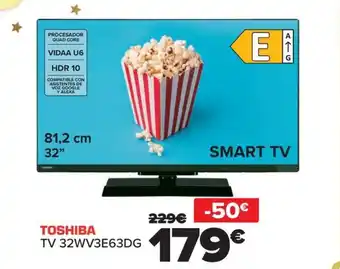 Carrefour TOSHIBA TV 32WV3E63DG oferta